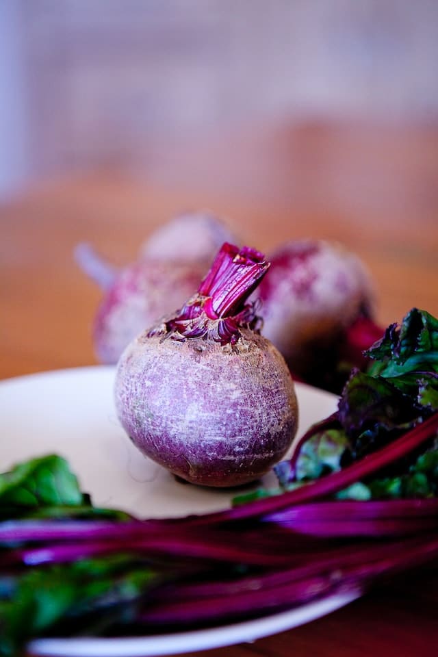 Beet on a plate